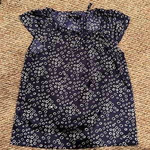 The limited tie neck blouse